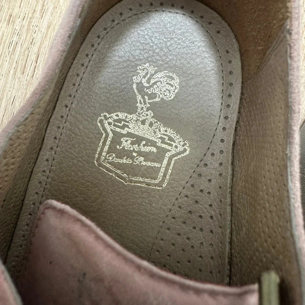 Florsheim by Duckie | Men's Dusty Rose Pink Suede Oxford Derby Shoes, Size 9 (D)